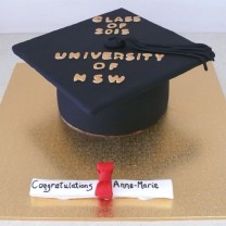 Graduation Hat Cake (D)
